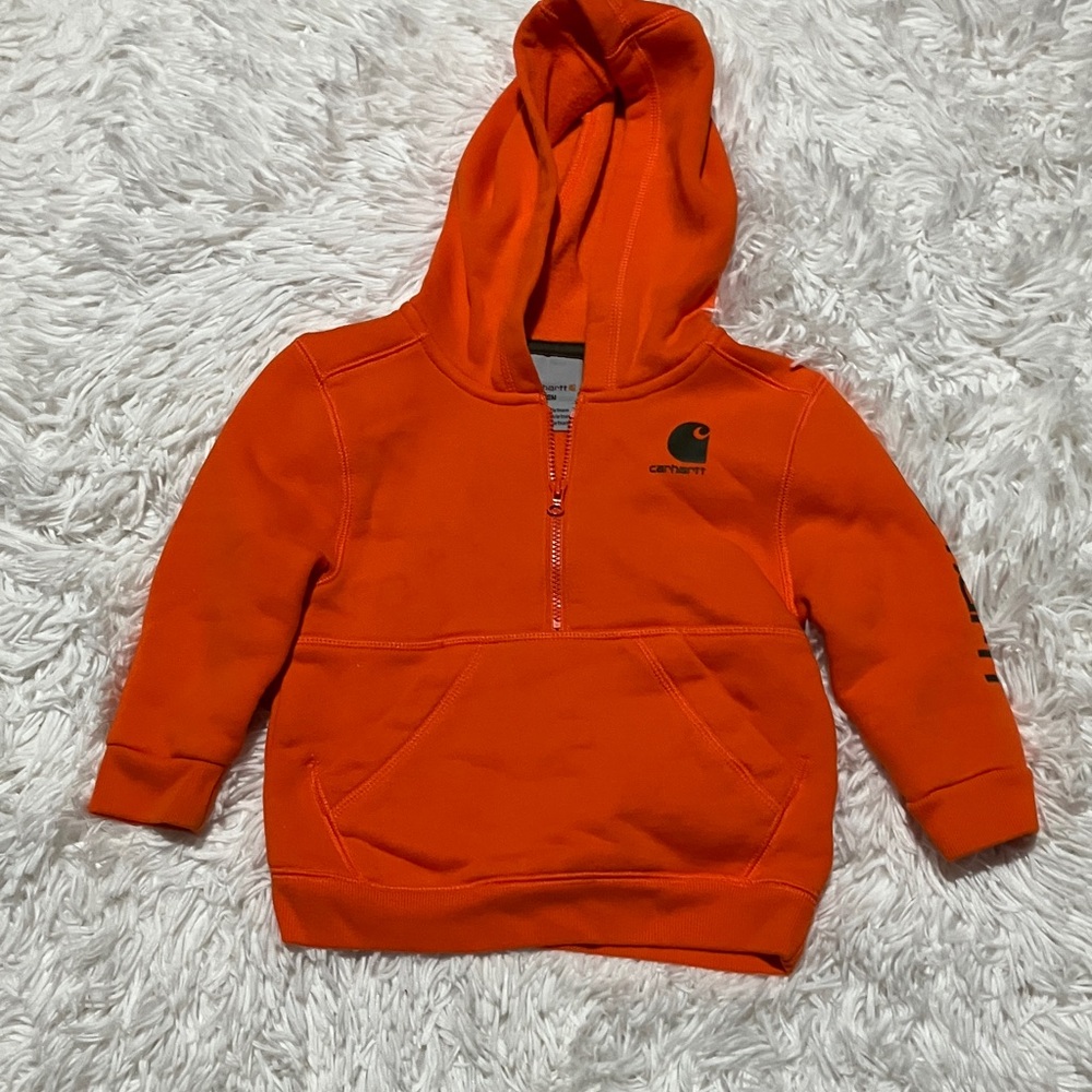 Carhartt Kids Bright Orange Hoodie